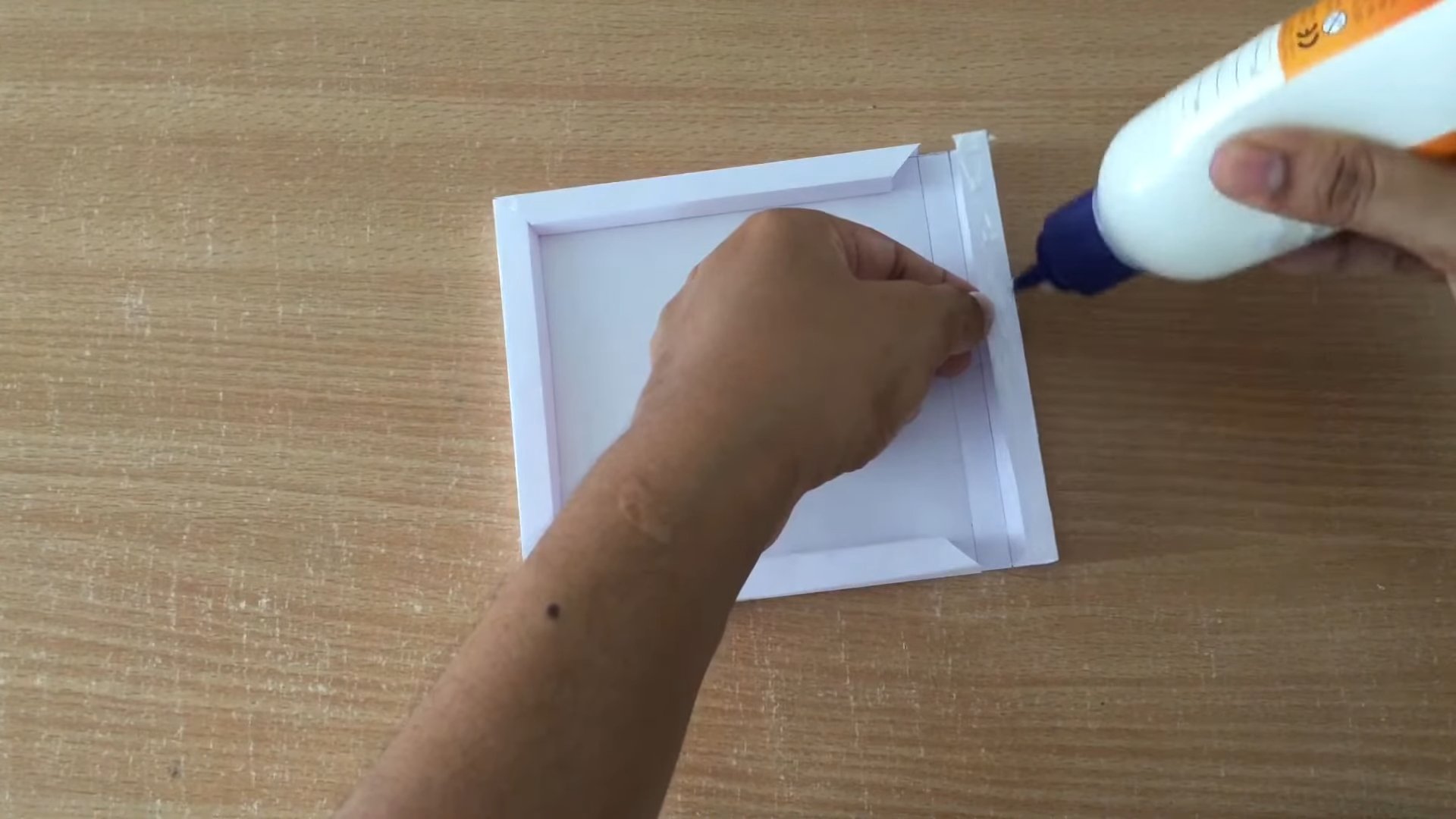 3D Papierrahmen selber machen