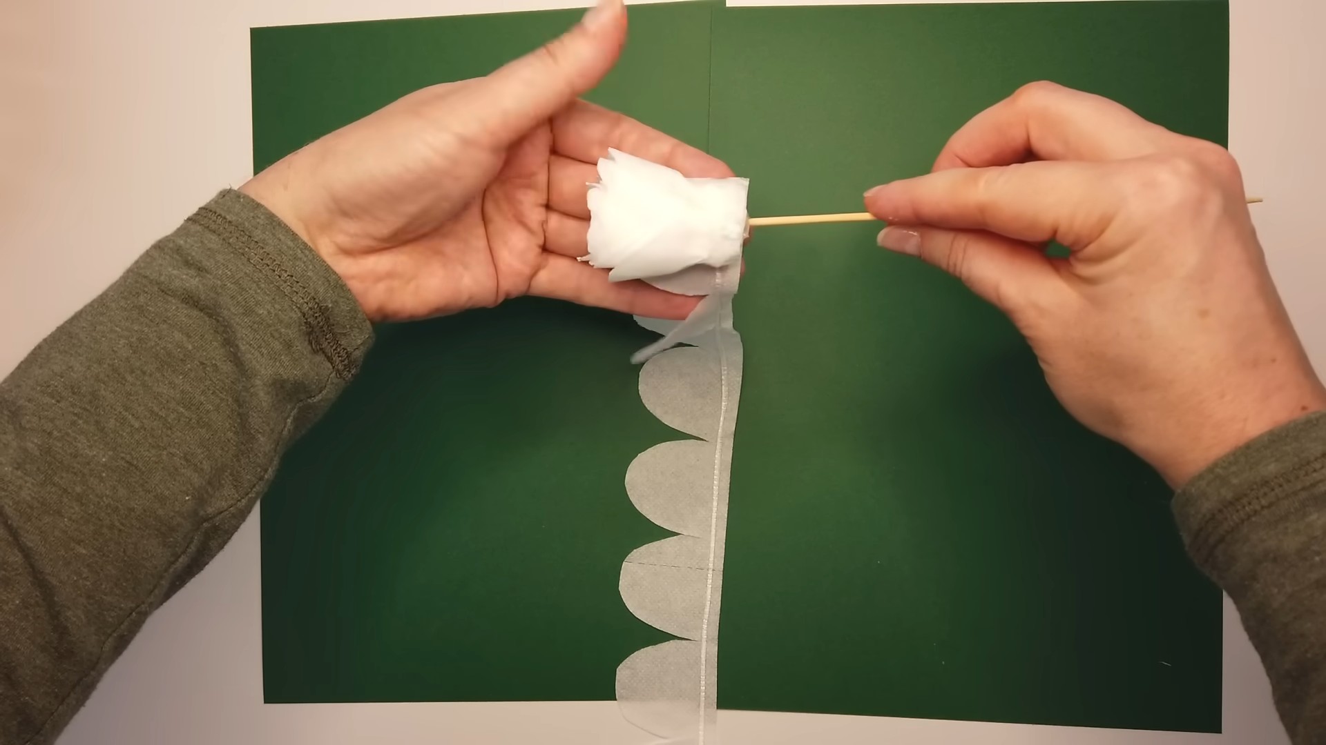 Toilettenpapier Rosen DIY Deko