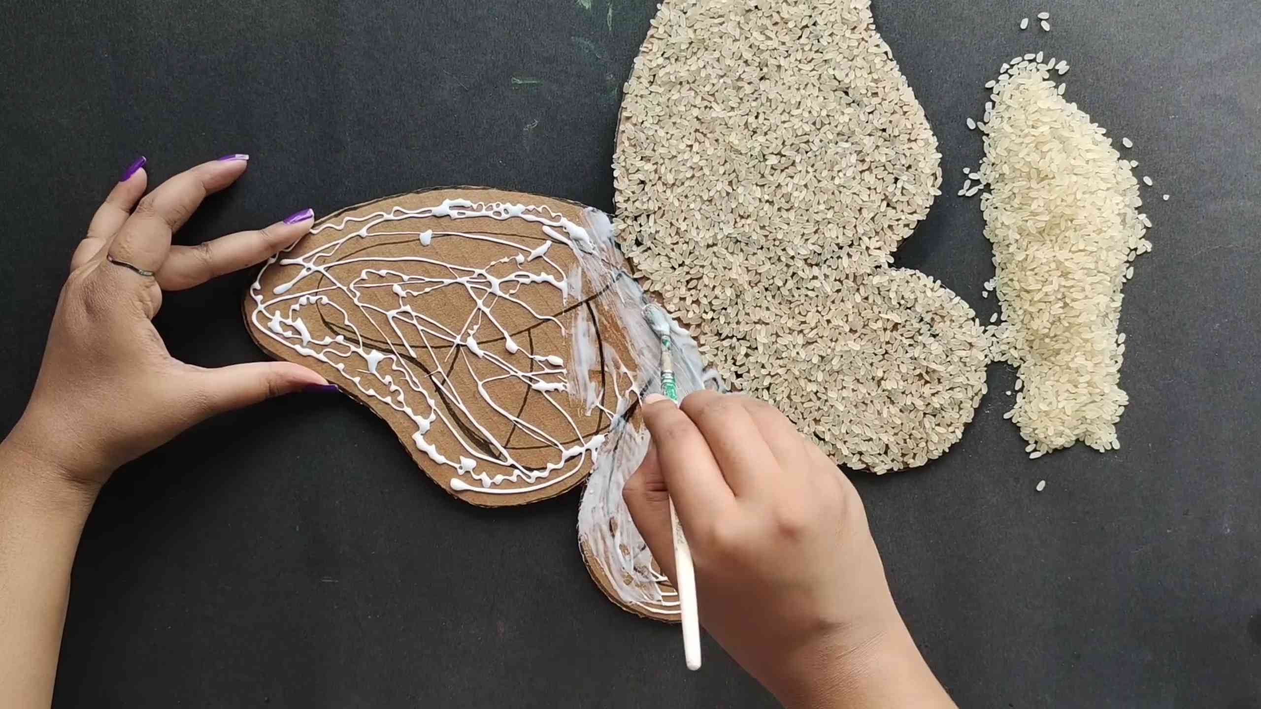 DIY Schmetterling Wanddeko